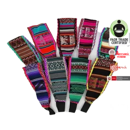 Diadema peruana multicolor MantaDiadema etnica MantaDiadema boho de Peru