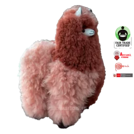 Llama de peluche grande y esponjosa